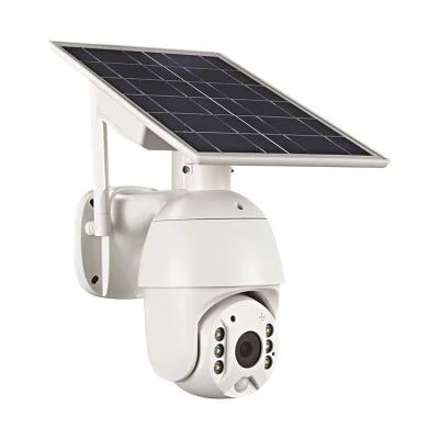 Tuya APP 1080P HD 4G /WiFi Smart PTZ Segurança Câmera CCTV de Vigilância Solar